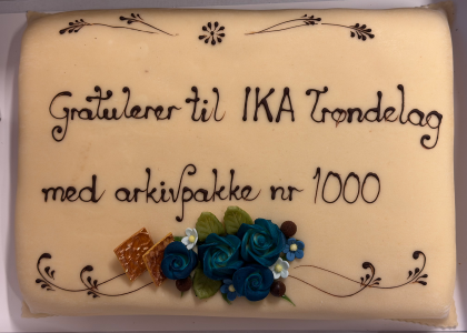 Arkivpakke nr. 1000 - IKA Trøndelag