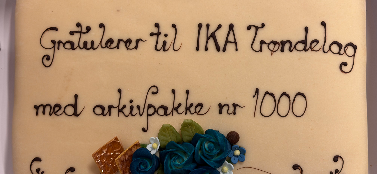 Arkivpakke nr. 1000 - IKA Trøndelag